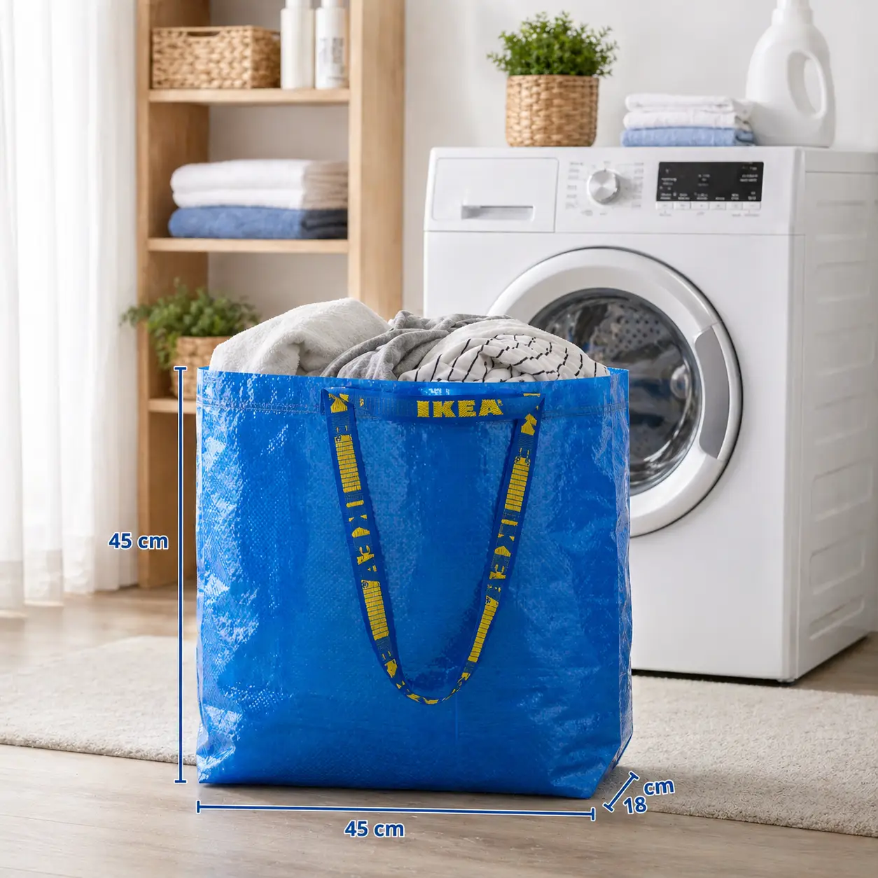 IKEA FRAKTA 36L 洗衣袋