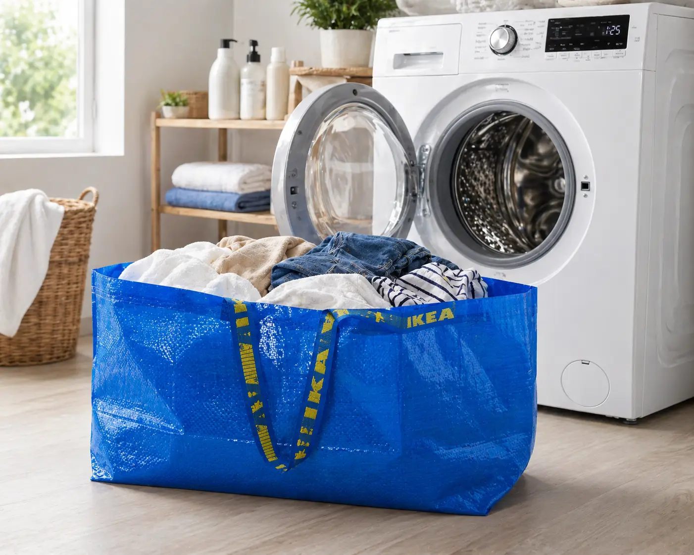 IKEA FRAKTA 71L 洗衣袋