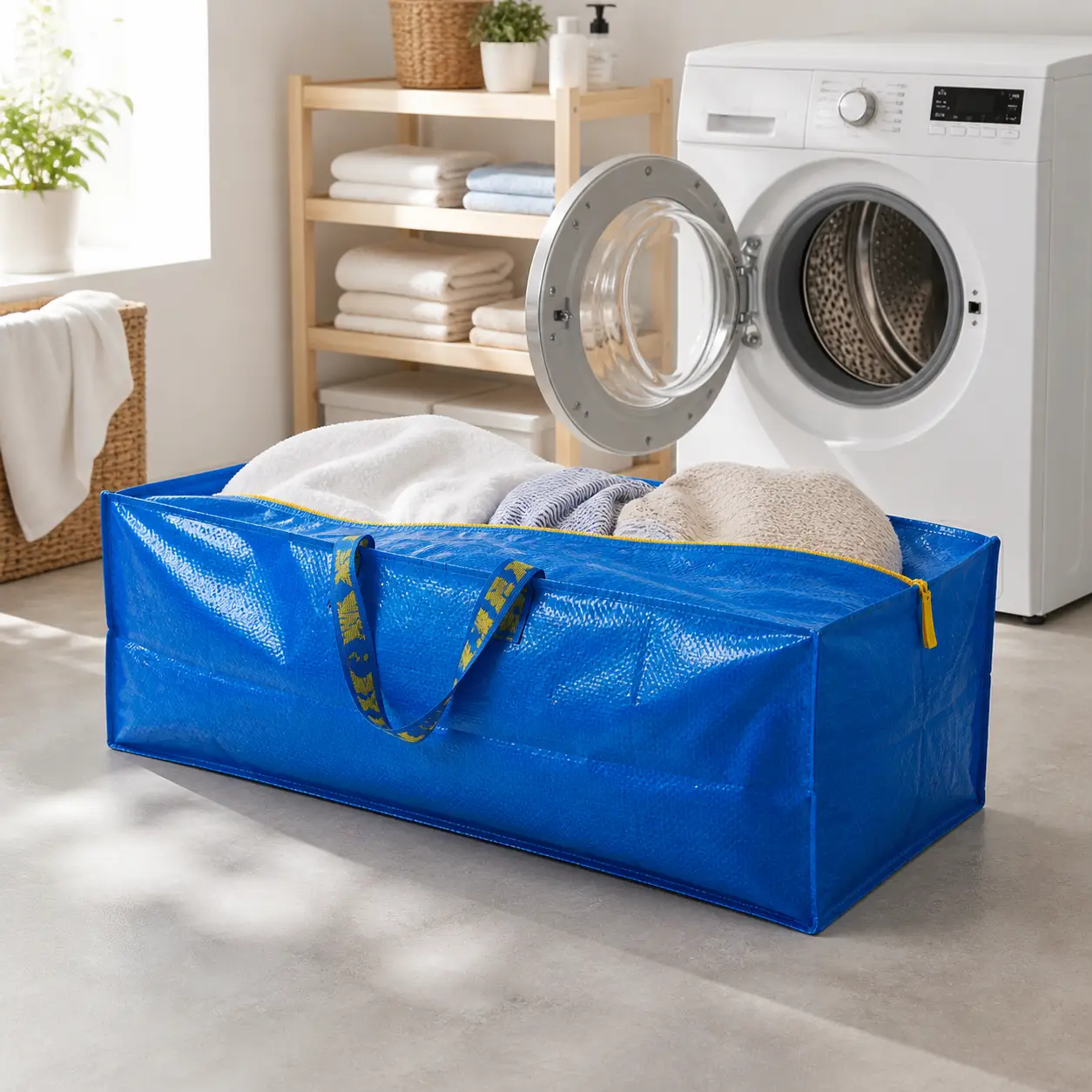 IKEA FRAKTA 76L 洗衣袋